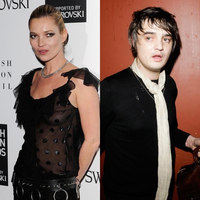 Kate Moss y Pete Doherty