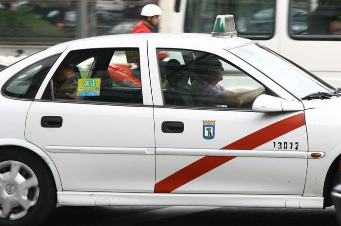 Recurso de un taxi en Madrid