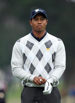 El golfista Tiger Woods