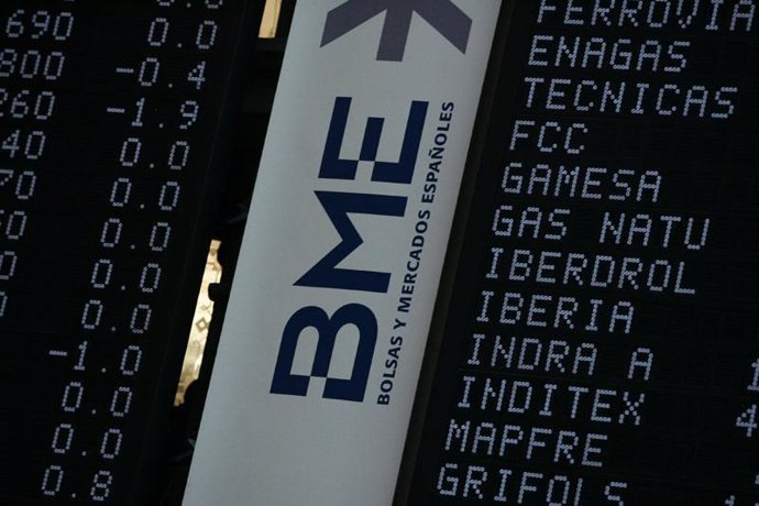 Panel del Ibex 35, Bolsa de Madrid
