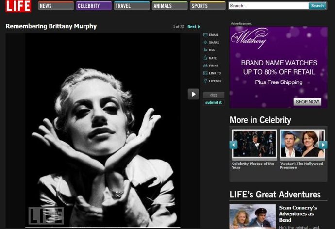 Pantallazo Life Brittany Murphy