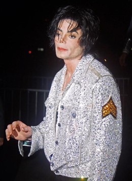 El cantante Michael Jackson