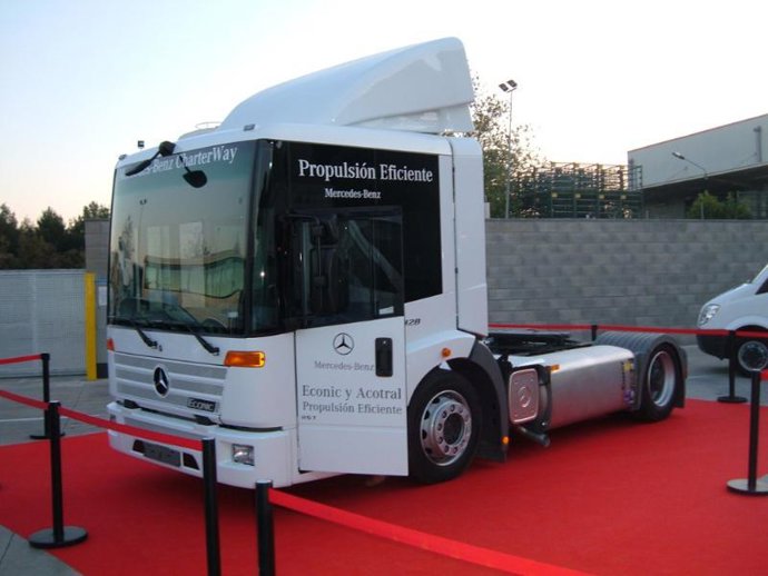 Econic GNL camión Mercedes-Benz