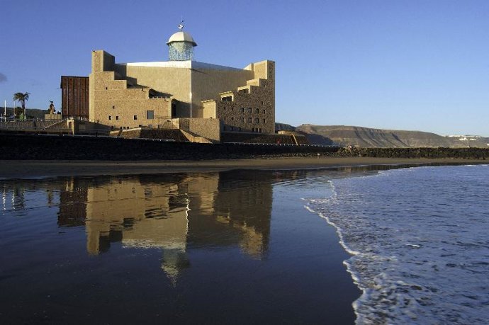 Vista del Palacio de Congresos de Canarias