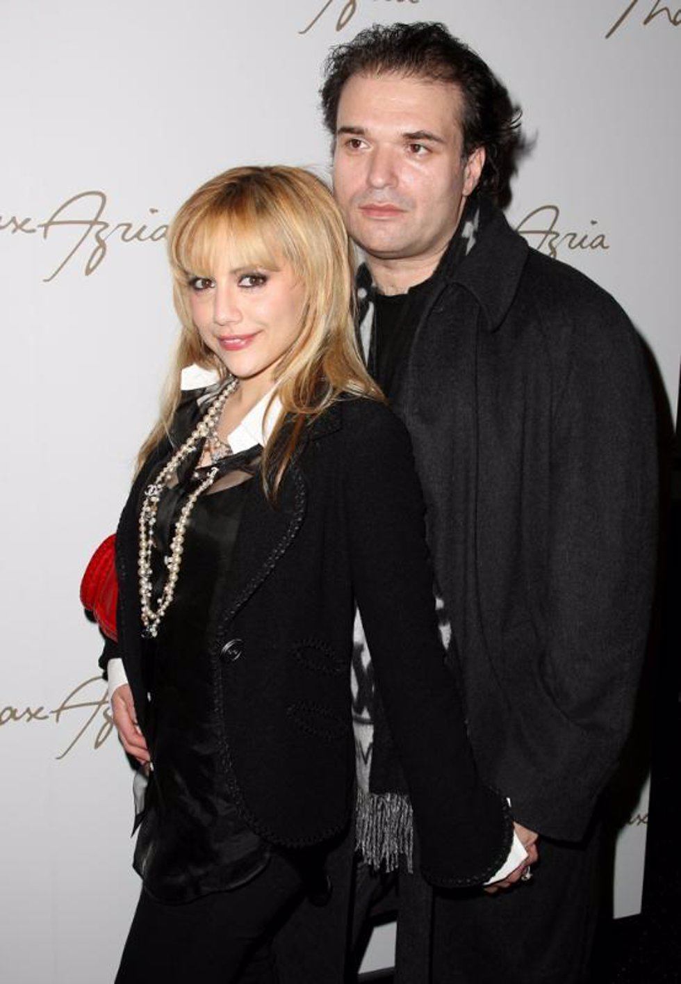 La actriz Brittany Murphy y su marido Simon Monjack