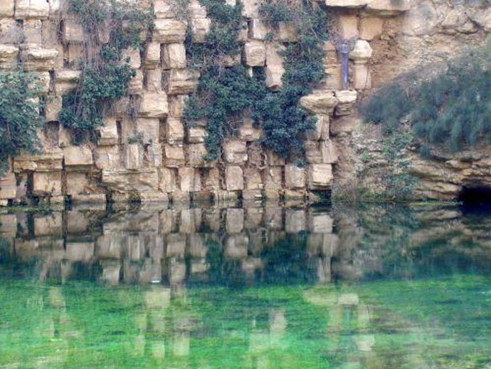 Presa romana en Muel (Zaragoza)
