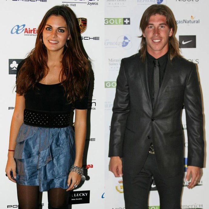 Amaia Salamanca y Sergio Ramos