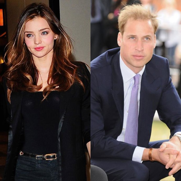 Miranda Kerr y el Príncipe Guillermo