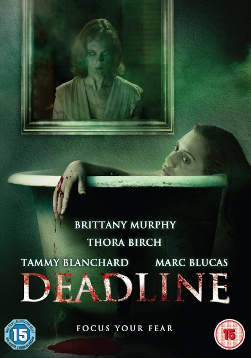 Cartel promocional de 'Deadline', protagonizada por Brittany Murphy