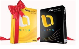 Office para Mac navideño