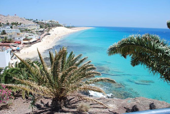 Playa de Fuerteventura.