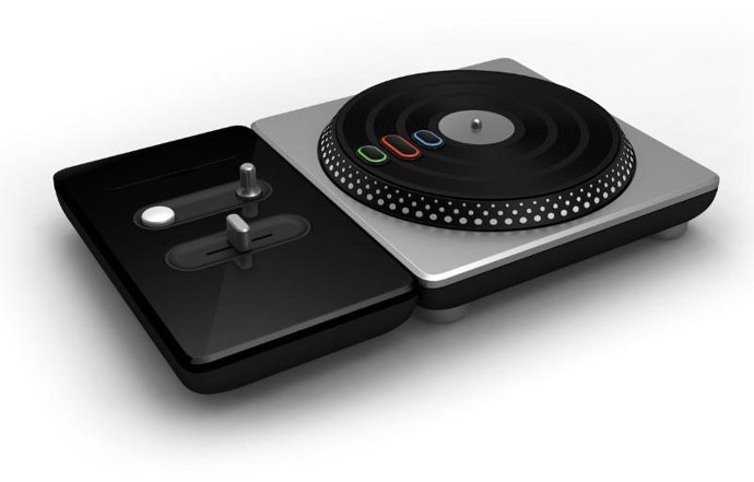 Mesa de mezclas de DJ Hero