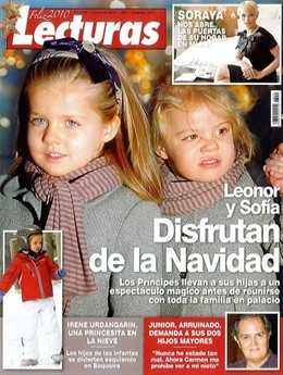 Portada de la revista Lecturas el 22-12-09
