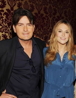 Charlie Sheen y su mujer, Brooke Mueller