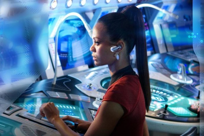 Zoe Saldana en Star Trek