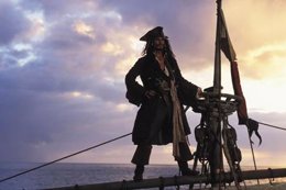 Depp en 'Piratas del Caribe'