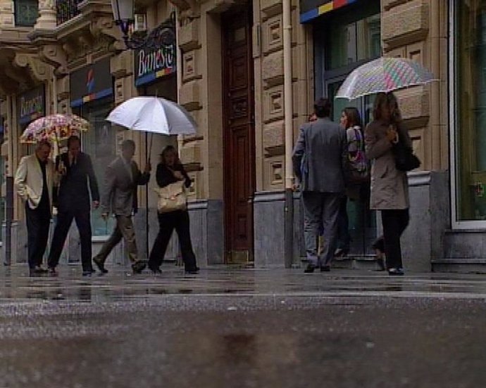 Lluvias en Bilbao