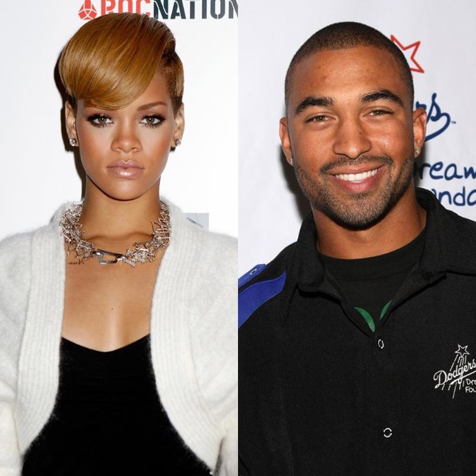 Rihanna y su supuesto novio Matt Kemp