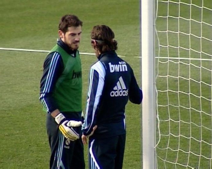 Entrenamiento del Real Madrid
