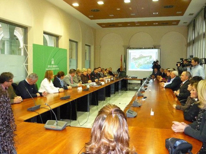 Reunión de la consejera y los Grupos de Desarrollo Pesquero