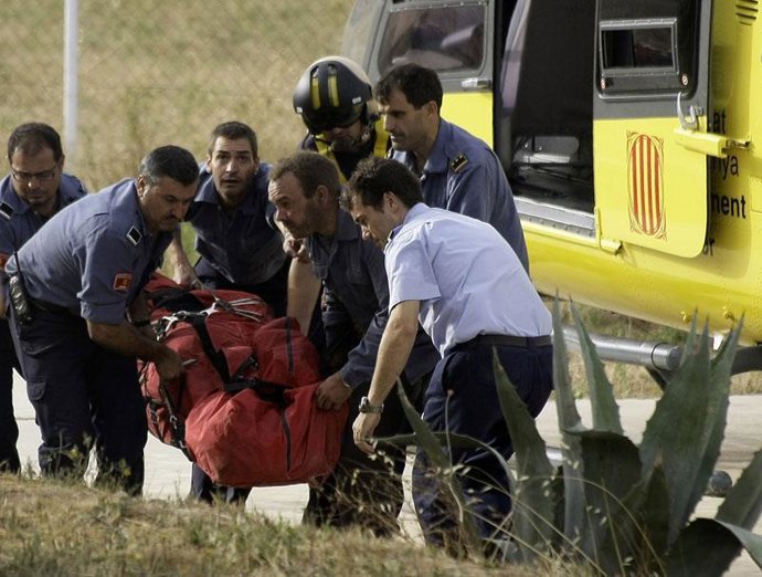 Bomberos de Tarragona, en Horta de Sant Joan