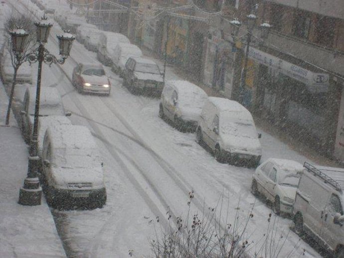 oviedo, nieve, nevada, temporal