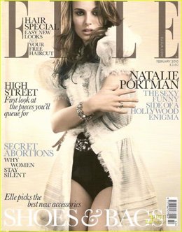 Natalie Portman para la portada de 'Elle'