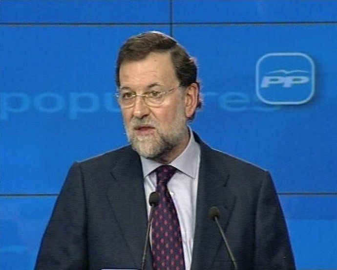 presidente del PP, Mariano Rajoy