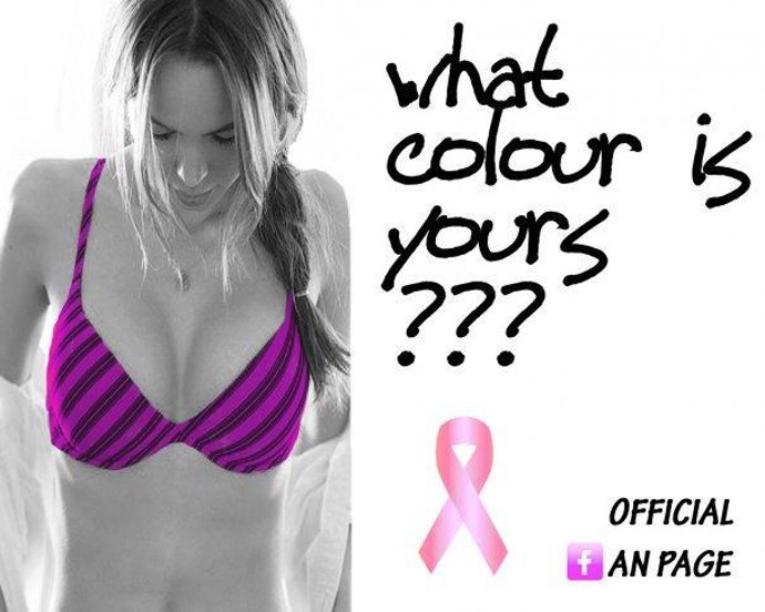 Imagen del grupo oficial de Facebook contra el cáncer de mama