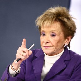 La vicepresidenta primera del Gobierno, María Teresa Fernández de la Vega