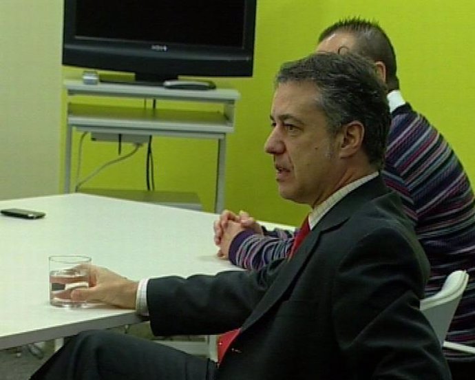 El presidente del EBB del PNV, Iñigo Urkullu
