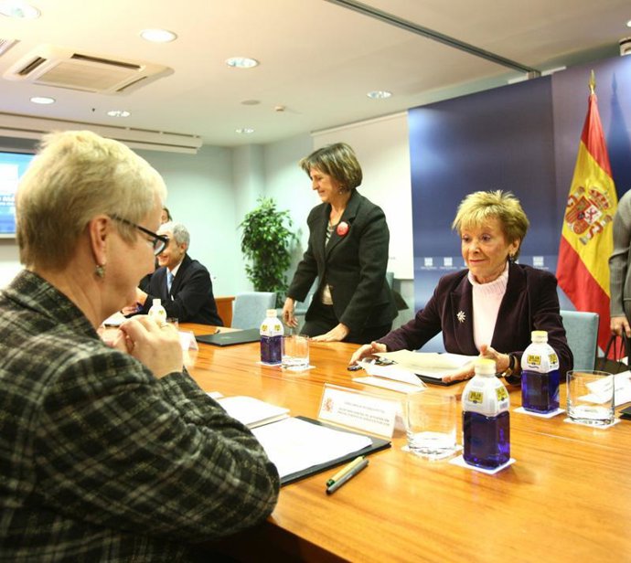 vicepresidenta primera del Gobierno, Maria Teresa Fernández de la Vega