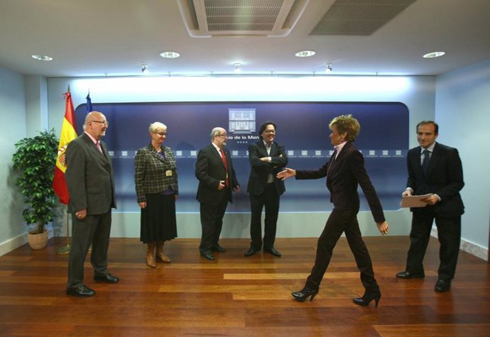 vicepresidenta primera del Gobierno, Maria Teresa Fernández De la Vega