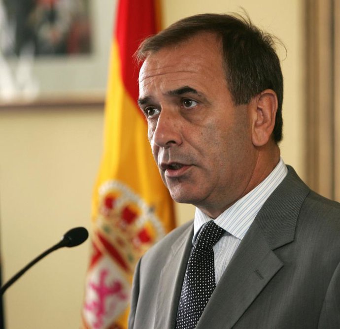 Alonso, hoy en el Ministerio de Defensa.