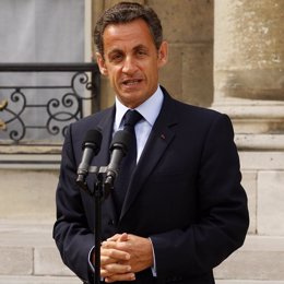 Nicolás Sarkozy, presidente de Francia
