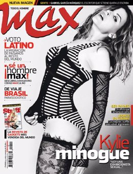 Kylie Minogue para la revista mexicana 'Max'