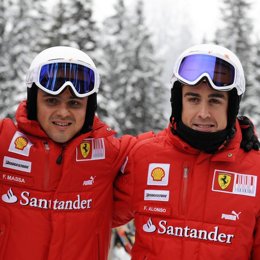 Massa y Alonso