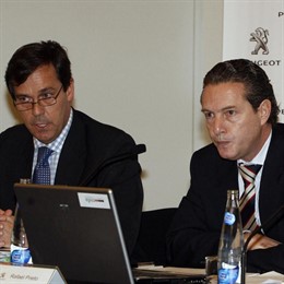  el director general de Peugeot España, Rafael Prieto