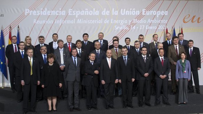 Foto de familia de los ministros europeos