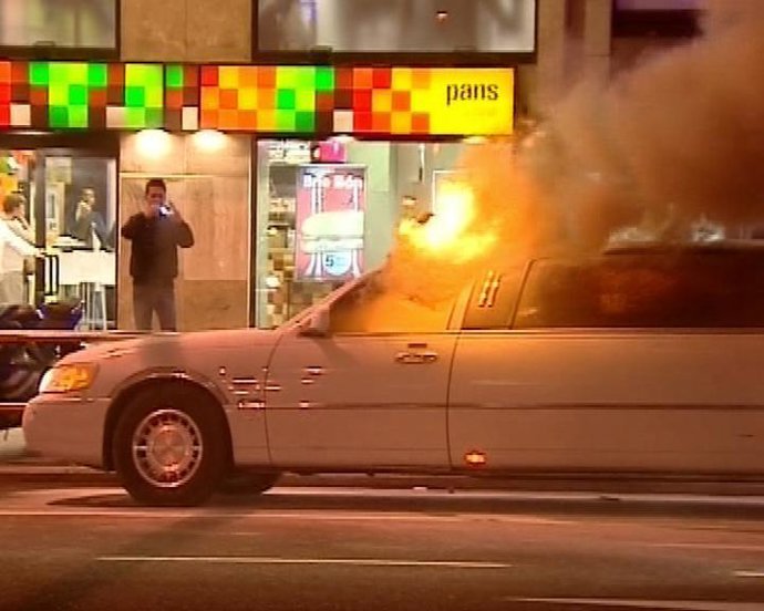 limisina incendio madrid