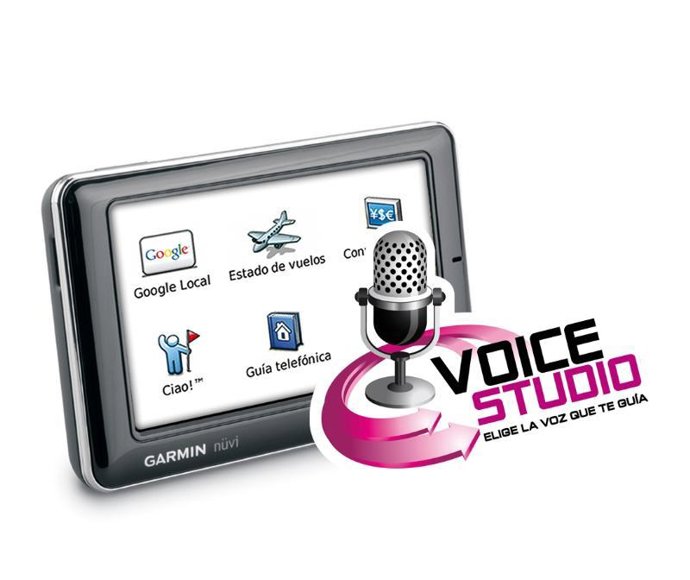 Programa para cambiar la voz del GPS Voice Studio