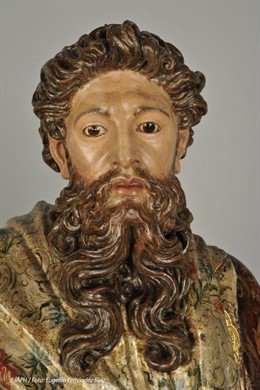 Imagen de San Pablo restaurada por el IAPH