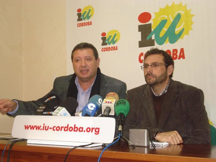Martínez y Gómez durante la rueda de prensa
