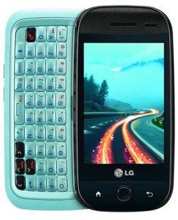 LG GW620, Primero móvil Android de LG