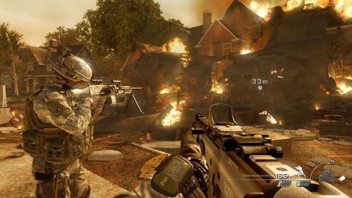 Pantalla de Call of Duty Modern Warfare 2