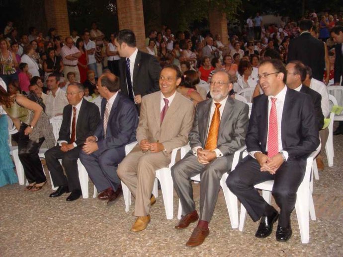 Reyes Mate, durante el pregón de las fiestas de Pedrajas