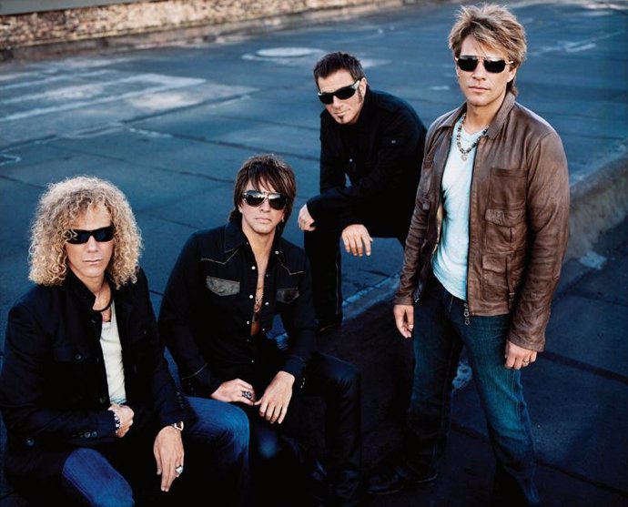 La banda estadounidense Bon Jovi
