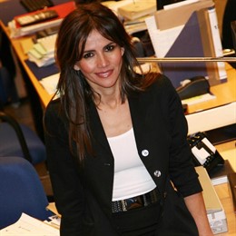 La actriz Goya Toledo