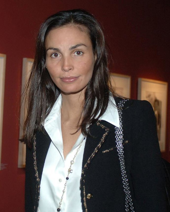 La modelo Inés Sastre