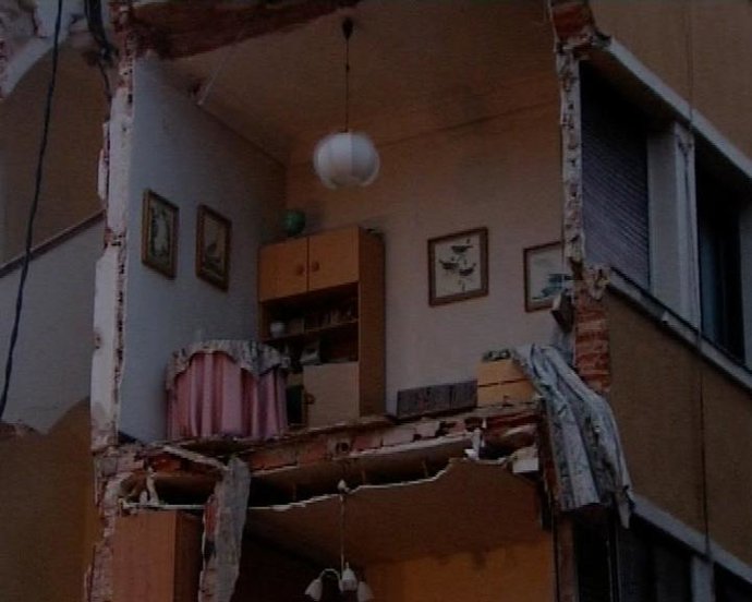 Derrumbe edificio Tetuán